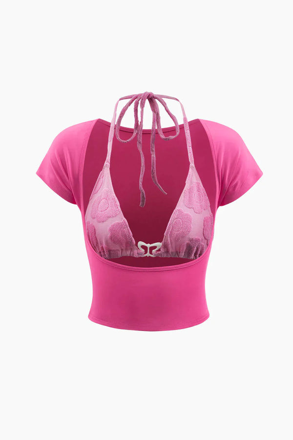 Fly Away - Bra T-shirt Set